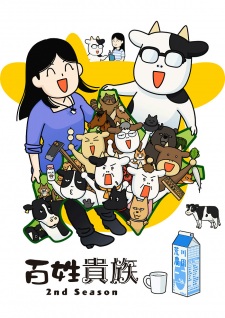 Poster Anime Hyakushou Kizoku 2nd Season