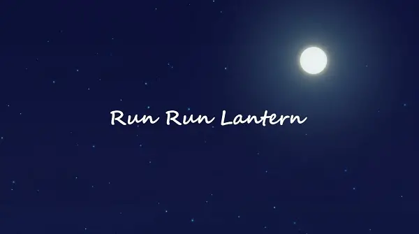 Poster Anime: Run Run Lantern