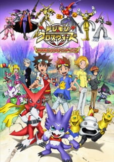 Poster Anime Digimon Xros Wars: Toki wo Kakeru Shounen Hunter-tachi
