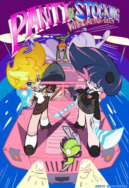 Poster Anime: Panty & Stocking with Garterbelt