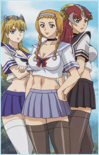 Poster Anime: Queen's Blade: Rurou no Senshi Specials