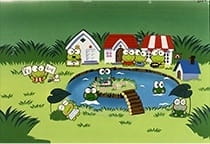 Poster Anime Kerokero Keroppi no Daibouken