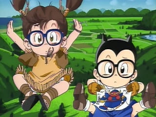 Poster Anime: Dr. Slump: Hoyoyo! Arale no Himitsu Dai Koukai da yo!!