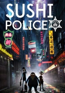 Poster Anime Sushi Police