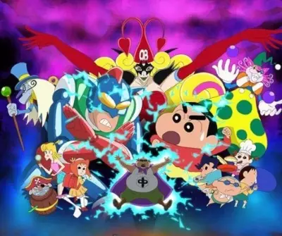 Poster Anime: Crayon Shin-chan Gaiden: Omocha Wars
