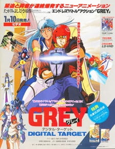 Poster Anime Grey: Digital Target