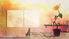 Poster Anime Sunflower