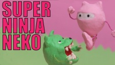 Poster Anime Super Ninja Neko