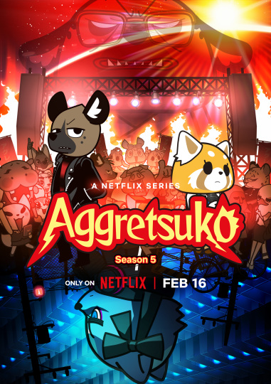 Poster Anime: Aggressive Retsuko (ONA) 5th Season