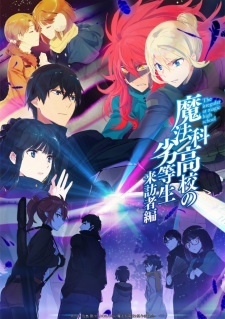 Poster Anime Mahouka Koukou no Rettousei: Raihousha-hen