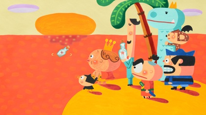 Anime Poster: Minami no Shima no Coconut