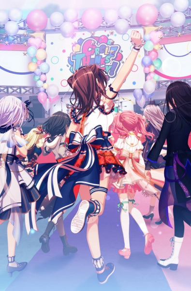 Anime Poster: BanG Dream! 5th Anniversary Animation: CiRCLE Thanks Party!
