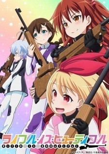 Poster Anime Rifle Is Beautiful: Zenkoku Taikai Is Mokuzen