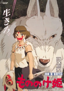 Poster Anime Mononoke Hime