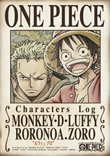 Poster Anime One Piece Characters Log