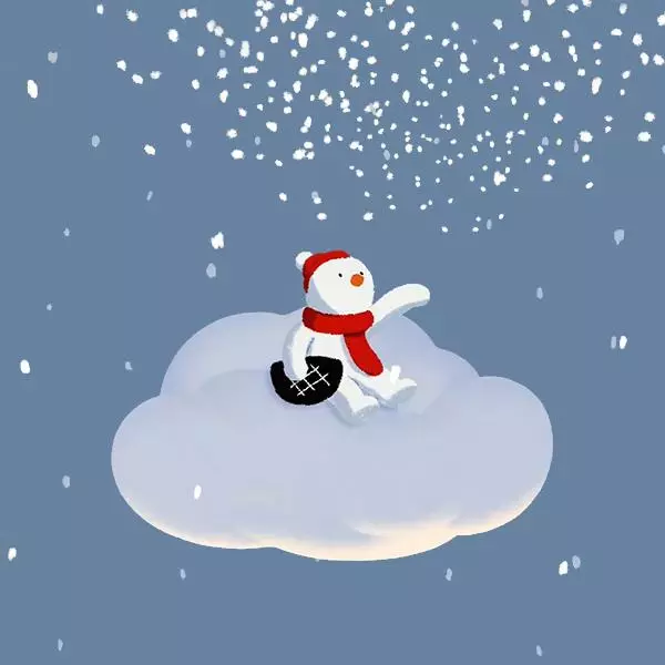 Poster Anime: Snowy Land