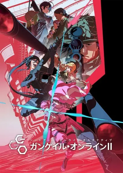 Poster Anime: Sword Art Online Alternative: Gun Gale Online II