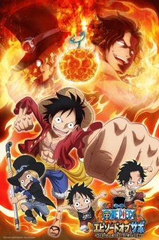 Poster Anime One Piece: Episode of Sabo - 3 Kyoudai no Kizuna Kiseki no Saikai to Uketsugareru Ishi