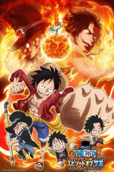 Anime Poster: One Piece: Episode of Sabo - 3 Kyoudai no Kizuna Kiseki no Saikai to Uketsugareru Ishi