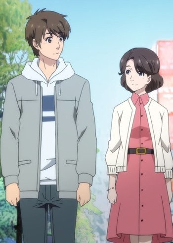 Gambar Anime: Kimi no Matsu Mirai (Basho) e