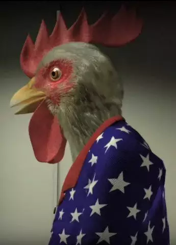 Poster Anime: Chicken Papa
