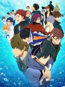 Poster Anime Free! Dive to the Future: Soushun no Build-up!