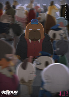 Poster Anime Odd Taxi Movie: In the Woods