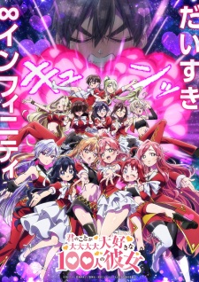 Poster Anime Kimi no Koto ga Daidaidaidaidaisuki na 100-nin no Kanojo 3rd Season