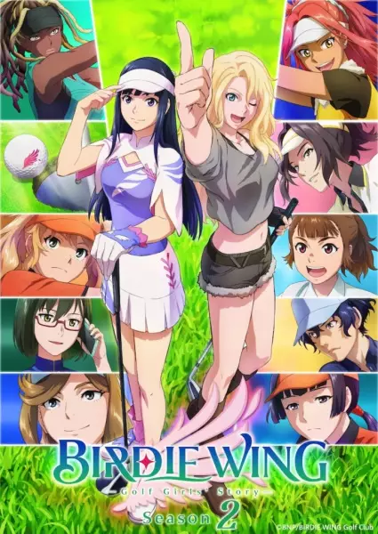 Poster Anime: Birdie Wing: Golf Girls' Story Season 2