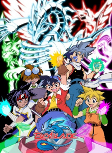Poster Anime Bakuten Shoot Beyblade