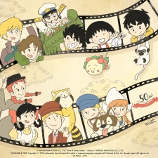 Poster Anime Nippon Animation 50-shuunen Kinen Movie