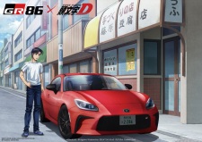 Poster Anime GR86 x Initial D