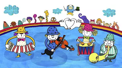 Poster Anime: Viola wa Utau