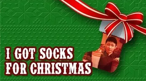 Poster Anime: I Got Socks for Christmas