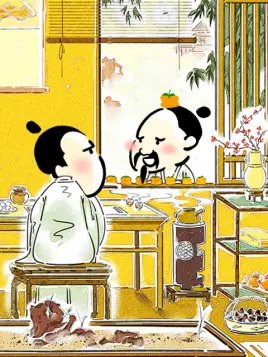 Poster Anime: Wang Xiong Li Xiong Meiwan Meiliao De Gushi