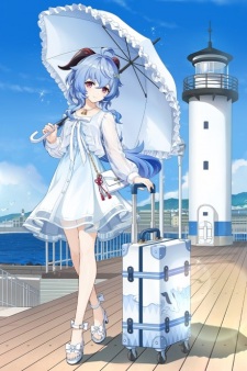 Poster Anime Genshin Ten: Tabigokoro no Omomuku Mama ni Kinen Anime