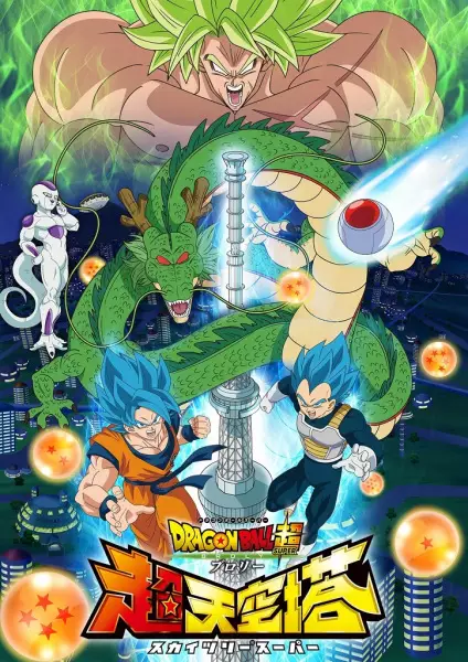 Poster Anime: Dragon Ball Super: Broly - Skytree Super