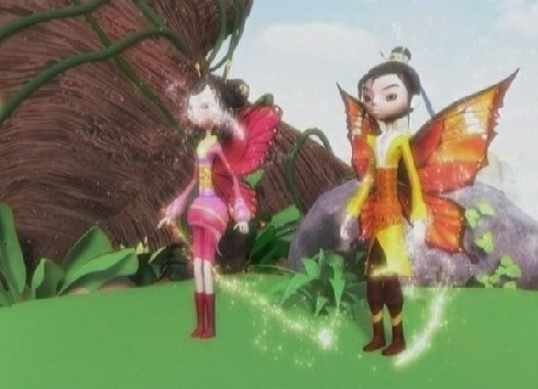 Gambar Anime: Hu Die Yu Bai Shu Xian Zi
