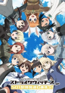 Poster Anime Strike Witches: 501 Butai Hasshin Shimasu!