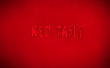 Poster Anime Red Table