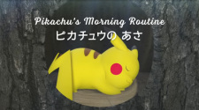 Gambar Anime Pikachu no Asa no Nikka