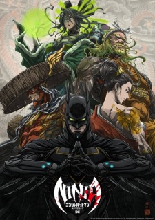 Poster Anime Ninja Batman tai Yakuza League