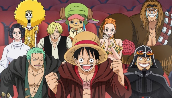 Poster Anime: Star Wars x One Piece