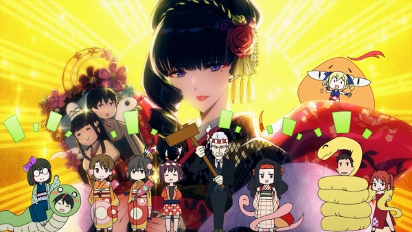 Anime Poster: "Mahouka Koukou no Rettousei" Yori Shinnen no Goaisatsu