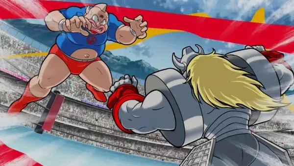 Gambar Anime: Kinnikuman x Cup Noodles: Power Up shita Pro-hen