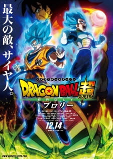Poster Anime Dragon Ball Super: Broly