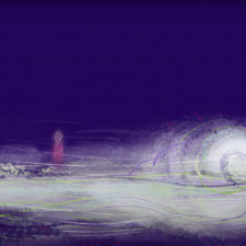 Poster Anime Mukou no Hikari