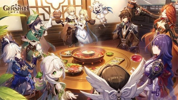 Anime Poster: Yuanshen: Wu Zhounian Zhutiqu - Huijia de Lu