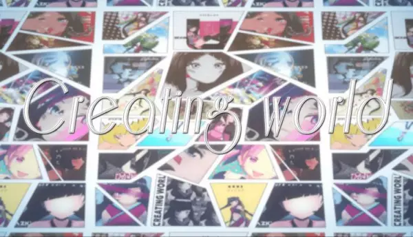 Poster Anime: Creating World (2020)