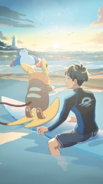 Anime Poster: Pokemon to Ohayou Pokemon to Oyasumi